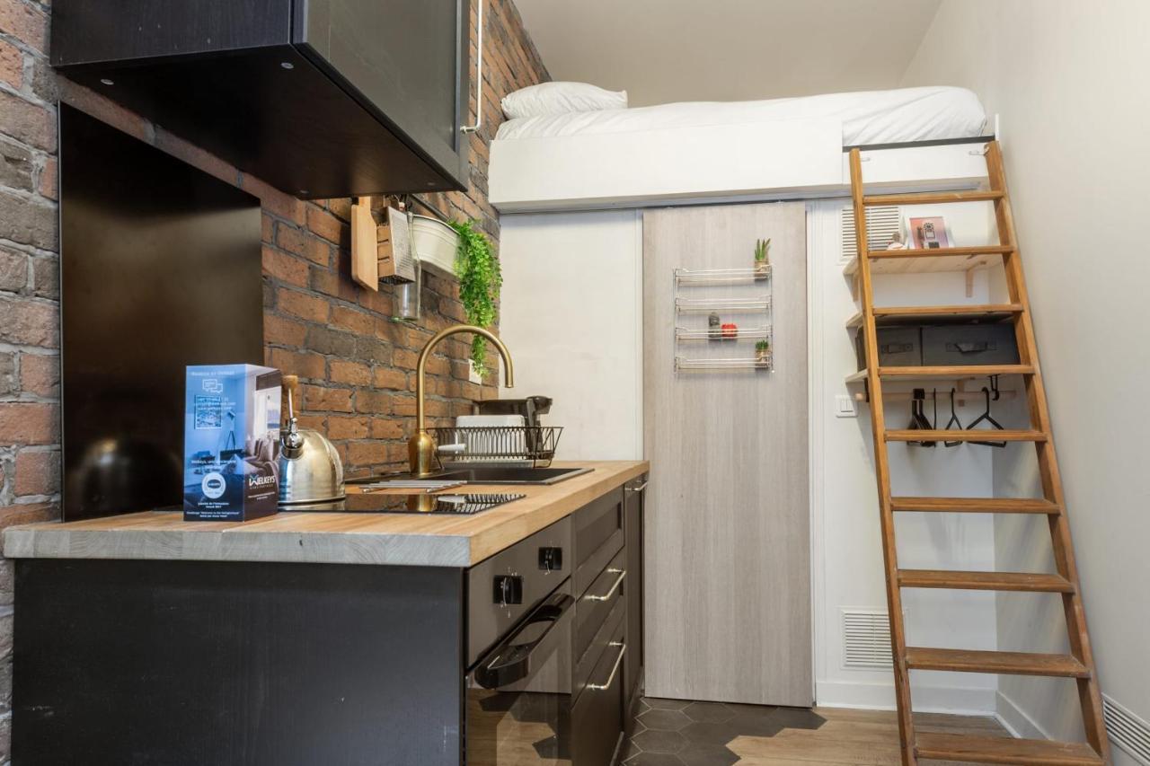 Apartamento Charming Industrial-Style Studio Just Nearby Montmartre In Paris - Welkeys Exterior foto